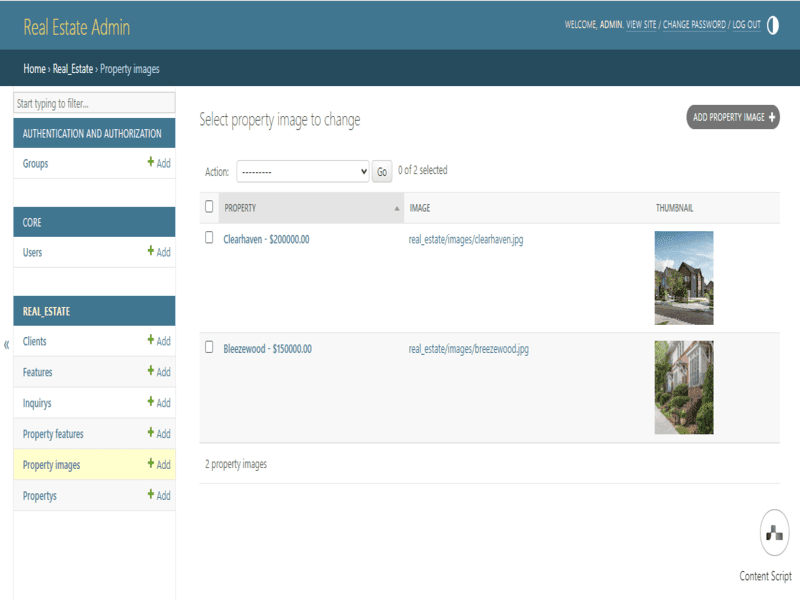 Real Estate Sales Platform Screenshot
